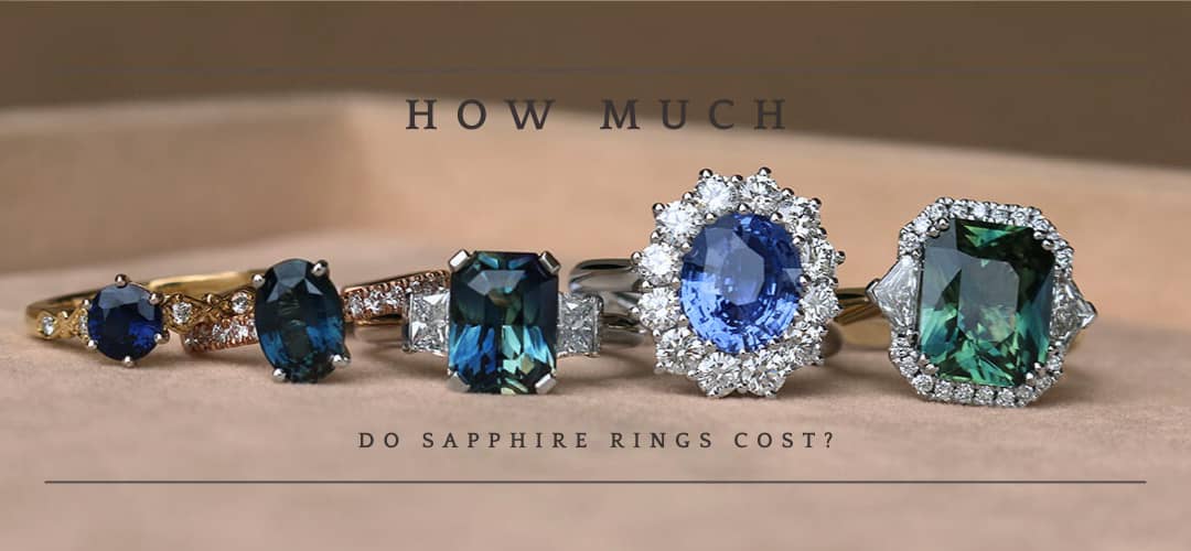 How much do sapphire engagement rings cost? - Bentley De Lisle